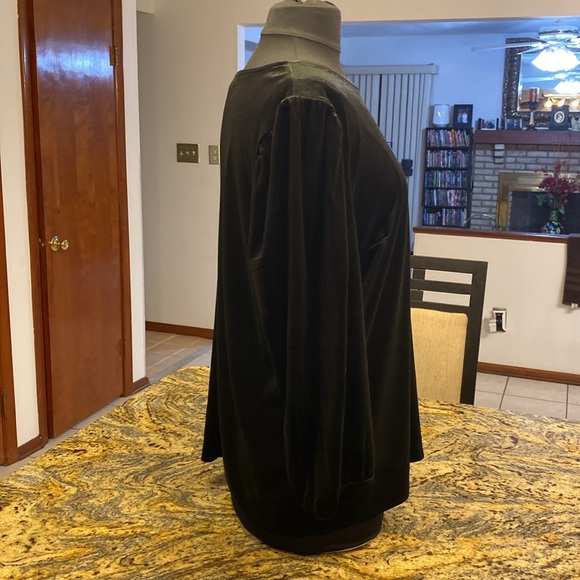 NWT Morgan Taylor velvet top, Taylor, see measurements and photos below. - Picture 4 of 7